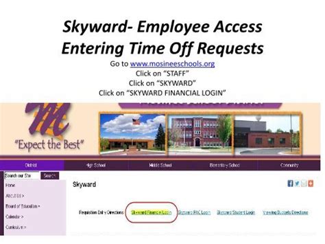 Mosinee skyward - Complete business office transactions in a fraction of the time. 3. “Performing AP tasks with Skyward is organized and easy. It has simplified our processes and made reconciling all accounting seamless and accurate. It also allows quick access to past invoices and payments.”. Jana Akagi, Oak Ridge Schools, TN.